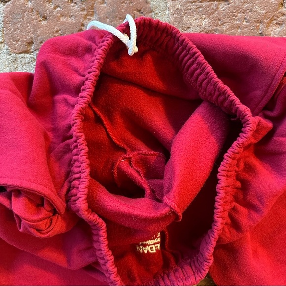 Gildan Men's XL WSU Washington State Cougars Red & white Joggers sweatpants - Picture 14 of 14